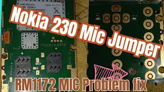 Nokia 230 RM1172 mic Jumper solution fix @Nokia230micjumper