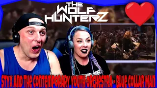 Styx and The Contemporary Youth Orchestra - Blue Collar Man | THE WOLF HUNTERZ Reactions