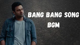 Saaho Bang Bang Song Bgm