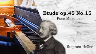 Etude op. 45 No. 15 | Poco Maestoso (Warrior's Song) | Stephen Heller