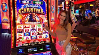 Bonus After Bonus On The Jackpot Carnival Slot!!😋🎡🎟️