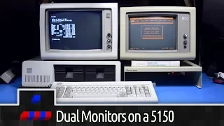 Dual Monitors on an IBM 5150