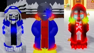 Undertale Mutiverse Calamity 2 , Error 404! Sans , Error 666! Sans and Virus 404! Sans (Roblox)