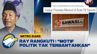 Ray Rangkuti : Ganjar Tampil Azan di TV adalah Motif Politik Tak Terbantahkan