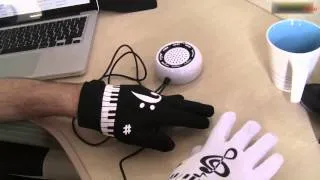 Электроные музыкальные перчатки