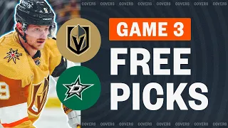 Dallas Stars vs Vegas Golden Knights Game 3 | NHL Betting Picks for May 23rd