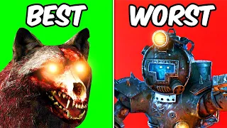 RANKING EVERY BOSS ZOMBIE...