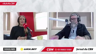 Léo Bortolin em entrevista a CBN Cuiabá