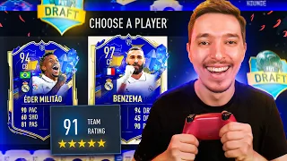 MEGA ECHIPA DE DRAFT DE 91 RATING CU JUCATORI TOTY DE LA REAL MADRID !!! FIFA 23 ROMANIA !!!