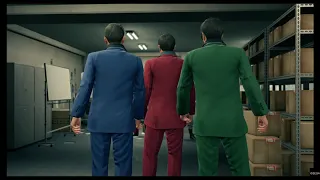 Yakuza: Like A Dragon Sujimon battle.