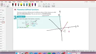 YR 11 Methods 5E Piecewise graphs