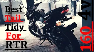 Best Cheapest !! Tail Tidy For TVS Apache RTR 160 4v installation 😱🔥 !!