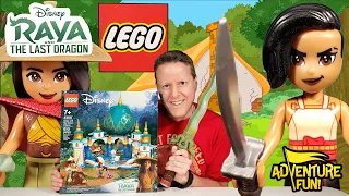 Raya And The Last Dragon Lego Heart Palace and Namaari Toys Action Figures AdventureFun Toy review!