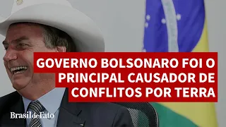 Governo Bolsonaro foi o principal causador de conflitos por terra no primeiro semestre