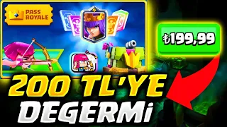 Yeni 200 TL'lik Pass Royale İnceleme ve Kupa Maçları !!!