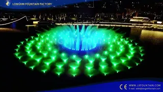 Musical Fountain In The Lake Outdoor Beautiful Decoration Cheap Price--Longxin Fountain Supply