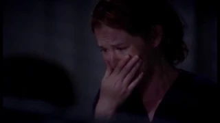 Grey's Anatomy 9x24 - April freaks out at the thought of Jackson dying