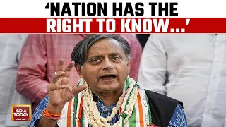 Cong Neta Shashi Tharoor Calls For Probe In Karkare Row, Terms It As 'A Serious Allegation'