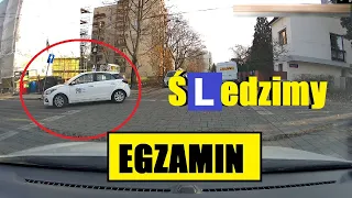 Śledzimy EGZAMIN | Trasy którymi jeżdżą egzaminy | WORD BEMOWO  | Doszkalanie Warszawa