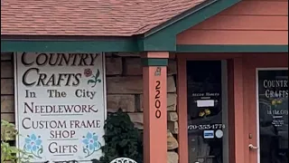 Flosstube Extra: Shop Tour: Country Crafts & Supplies, Greeley, Colorado