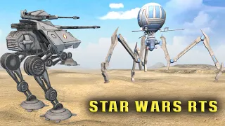 MEN OF WAR: STAR WARS MOD - Galactic Republic vs Massive Droid Invasion (Cinematic)