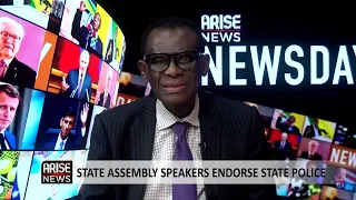 State Assembly Speakers Endorse State Police - Dayo Sobowale