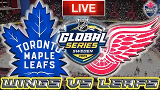 Toronto Maple Leafs vs Detroit Red Wings LIVE Stream Game Audio | NHL LIVE Stream Global Series 2023