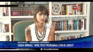 Exclusivo - Gisela Bernal - Los problemas de juego de Ariel Diwan