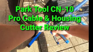 BICYCLE INNER WIRE CABLE AND HOUSING CUTTERS REVIEW, Park Tool CN-10 - Pro Cable & Housing Cutter