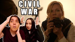 Реакция на новую гражданскую войну в США в трейлере Падение империи | Civil War | Official Trailer