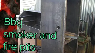 Bbq smoker and fire pit build p. 1