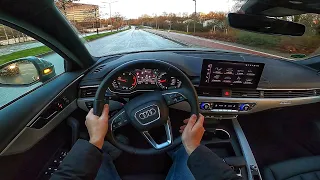 2021 Audi A4 Avant 40tdi s-line quattro - pov test drive