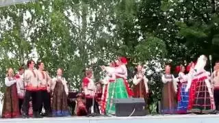 РЯЗАНСКИЙ  НАРОДНЫЙ ХОР им. Е.Попова в Константиново