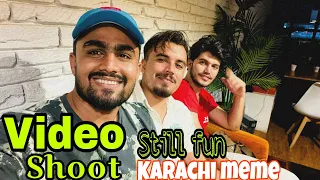 Video Shoot With @stillfun2nd & @karachimemes9471  | Shaan Anwar | #vlog #vlogger