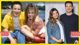 BOY MEETS WORLD 1993-2000 Past Vs. Present Cast ❤️➡️⬅️