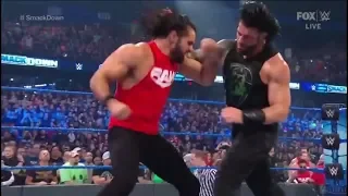 WWE Team Raw & NXT Attacks Team SmackDown   Roman Reigns Vs Seth Rollins    WWE Survivor Serise 2019