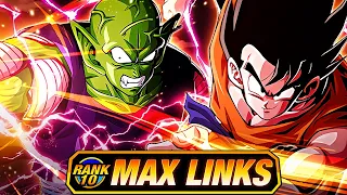 WTF!? BROKEN!! LEVEL 10 LINKS 100% RAINBOW STAR PHY LR GOKU & PICCOLO! (DBZ: Dokkan Battle)