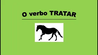 Португальский урок 45: Глагол TRATAR и его 5 значений. O verbo TRATAR