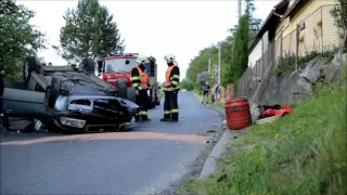 Dopravní nehoda v Trhanově 26.5.2016