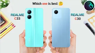 Realme C33 Vs Realme C30