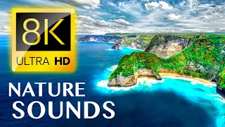 THE EARTH with NATURE SOUNDS 8K VIDEO ULTRA HD