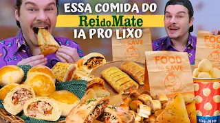 LANCHES DO FOOD TO SAVE / O QUE VEIO NA SACOLA MISTERIOSA DO REI DO MATE? Vale a pena?