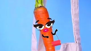 These Talkative Vegetables Are So Funny! Try Not To Laugh! - 24/7 DOODLES