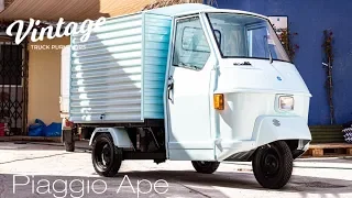 Piaggio Ape For Sale  Piaggio Ape prosecco  Conversion