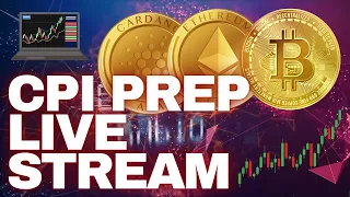 Crypto CPI Data Preparation - Bitcoin, Ethereum and Altcoin Elliott Wave Technical Analysis Live