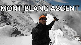 MONT BLANC ASCENT 2021 (with snow storm!) #Alpinism #Chamonix #Climbing #gopro