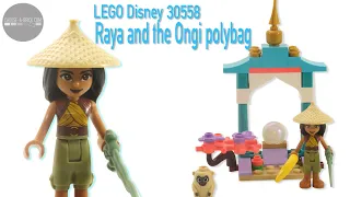 LEGO Raya and the Ongi polybag 30558 - LEGO Disney 2021
