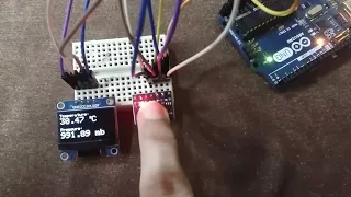 (Demo) Interface MS5611 Barometric Pressure Sensor with Arduino