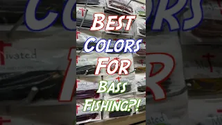 The BEST Colors To CATCH BASS! (EXPLAINED)