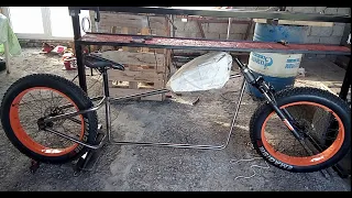 Рама Электро велосипеда, электро чоппер